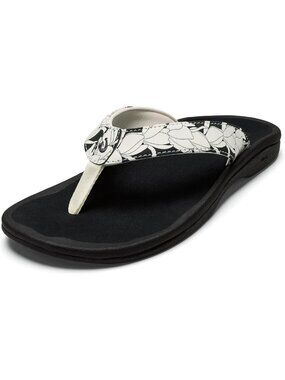 Lava Rock/Pa'i Women's Water Resistant Flip Flops with Arch Support, Size 9